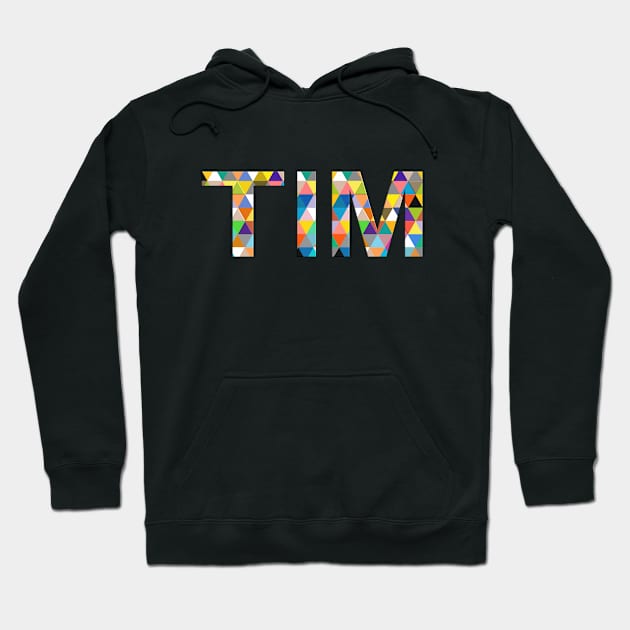 Tim, name, typography Hoodie by Furashop